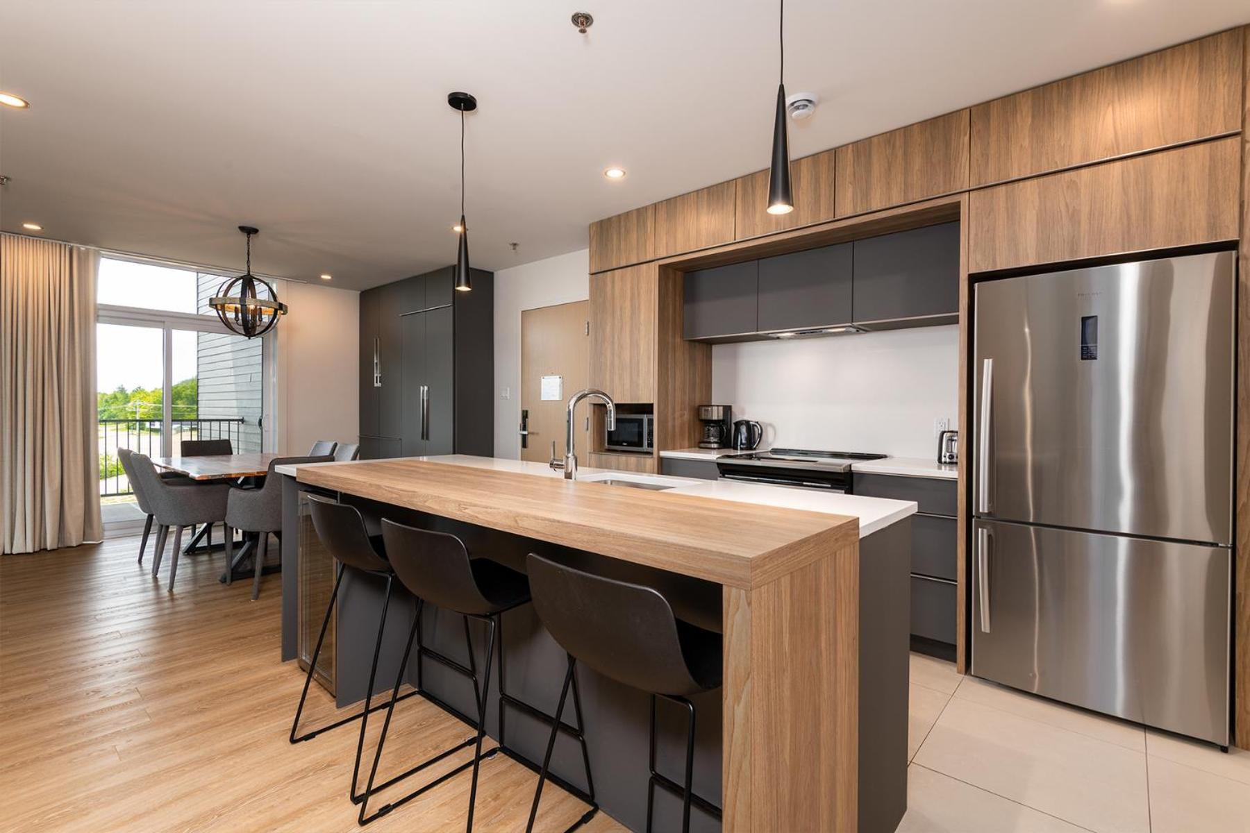 Les Appartements Du Massif De Charlevoix Petite-Riviere-Saint-Francois Esterno foto