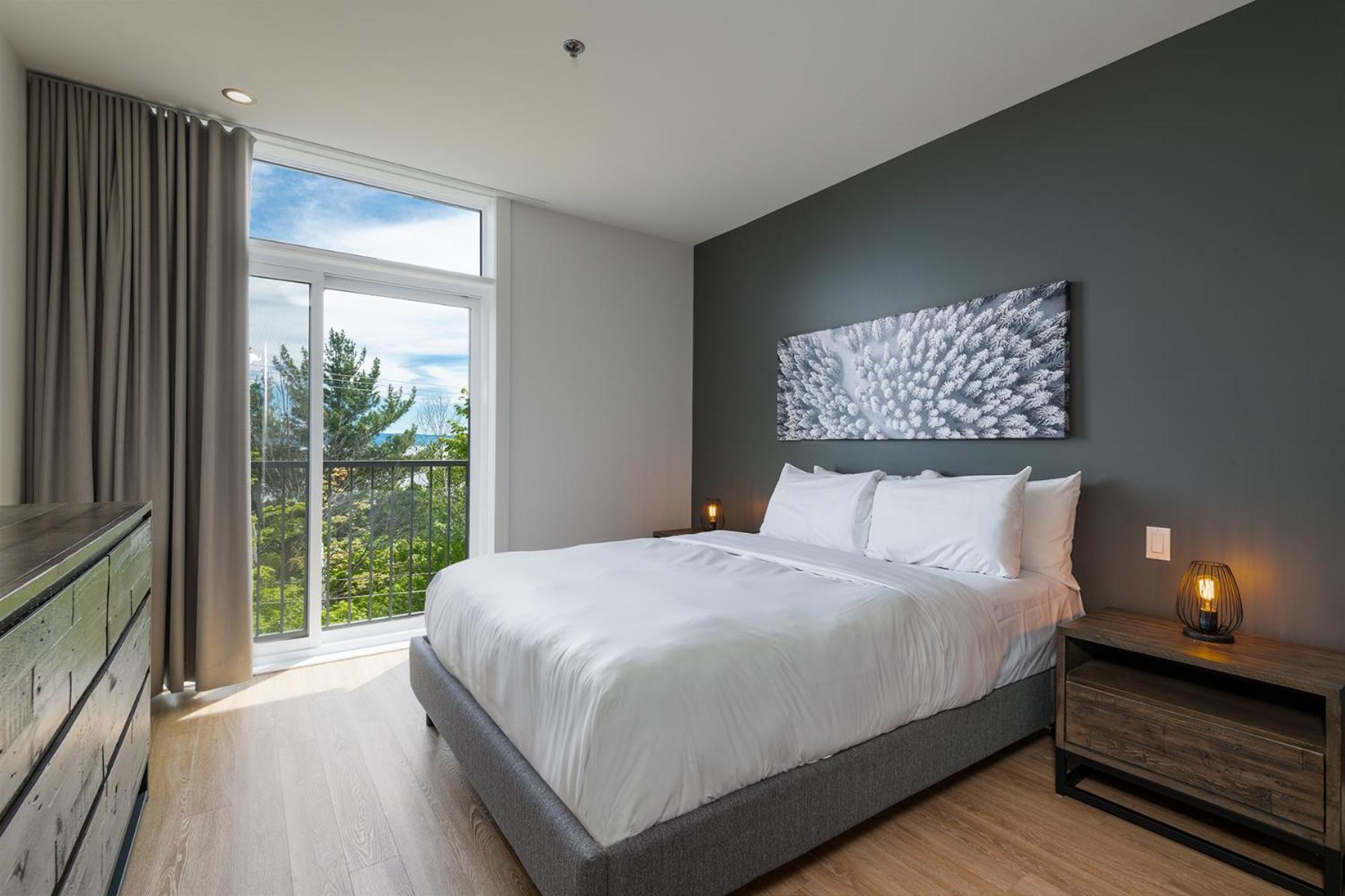 Les Appartements Du Massif De Charlevoix Petite-Riviere-Saint-Francois Esterno foto